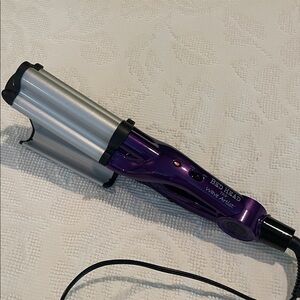 BedHead Purple and Silver Ceramic Hair Waver